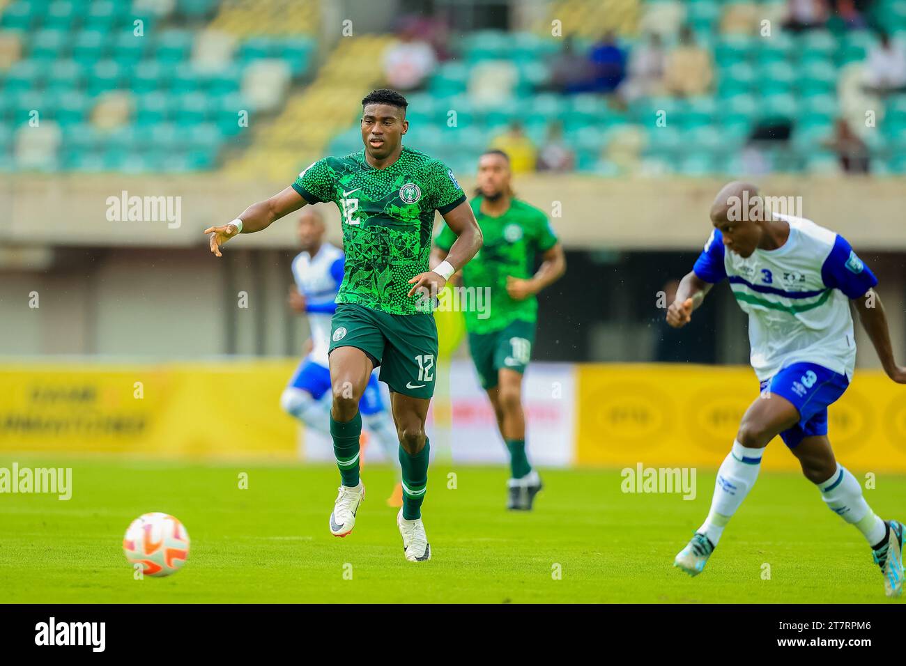 Akwa Ibom State, Nigeria. 16 Nov 2023. Nigeria Vs Lesotho. Ademola ...