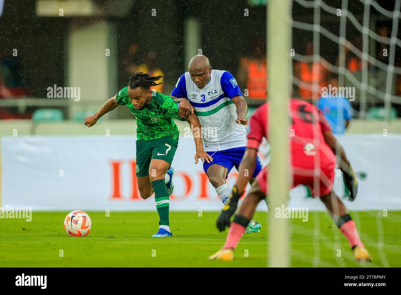 Akwa Ibom State, Nigeria. 16 Nov 2023. Nigeria Vs Lesotho. Rethabile ...