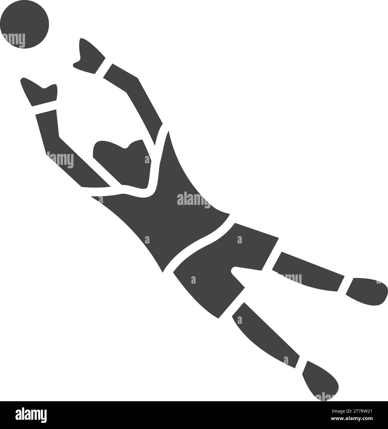Goalkeeper icon vector image Stock Vector Image & Art - Alamy