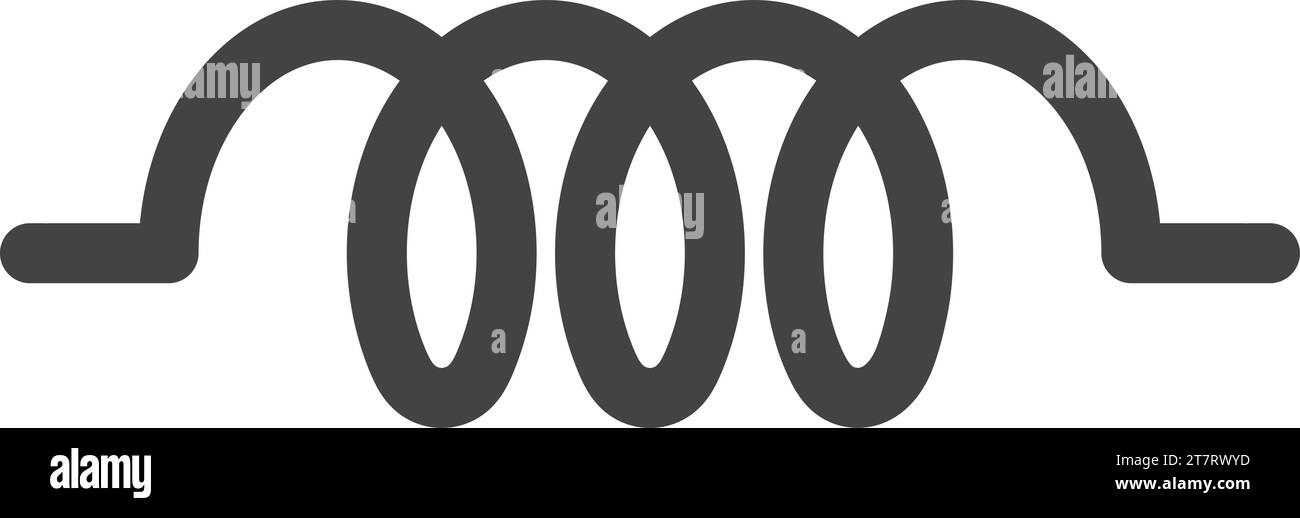 Inductor coil Black and White Stock Photos & Images Alamy