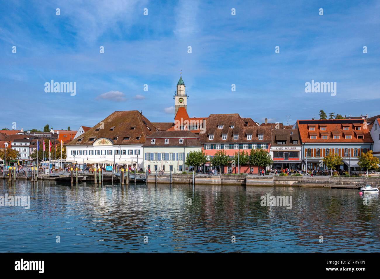 View of Überlingen on Lake Constance, Baden-Württemberg, Germany, Europe Stock Photo