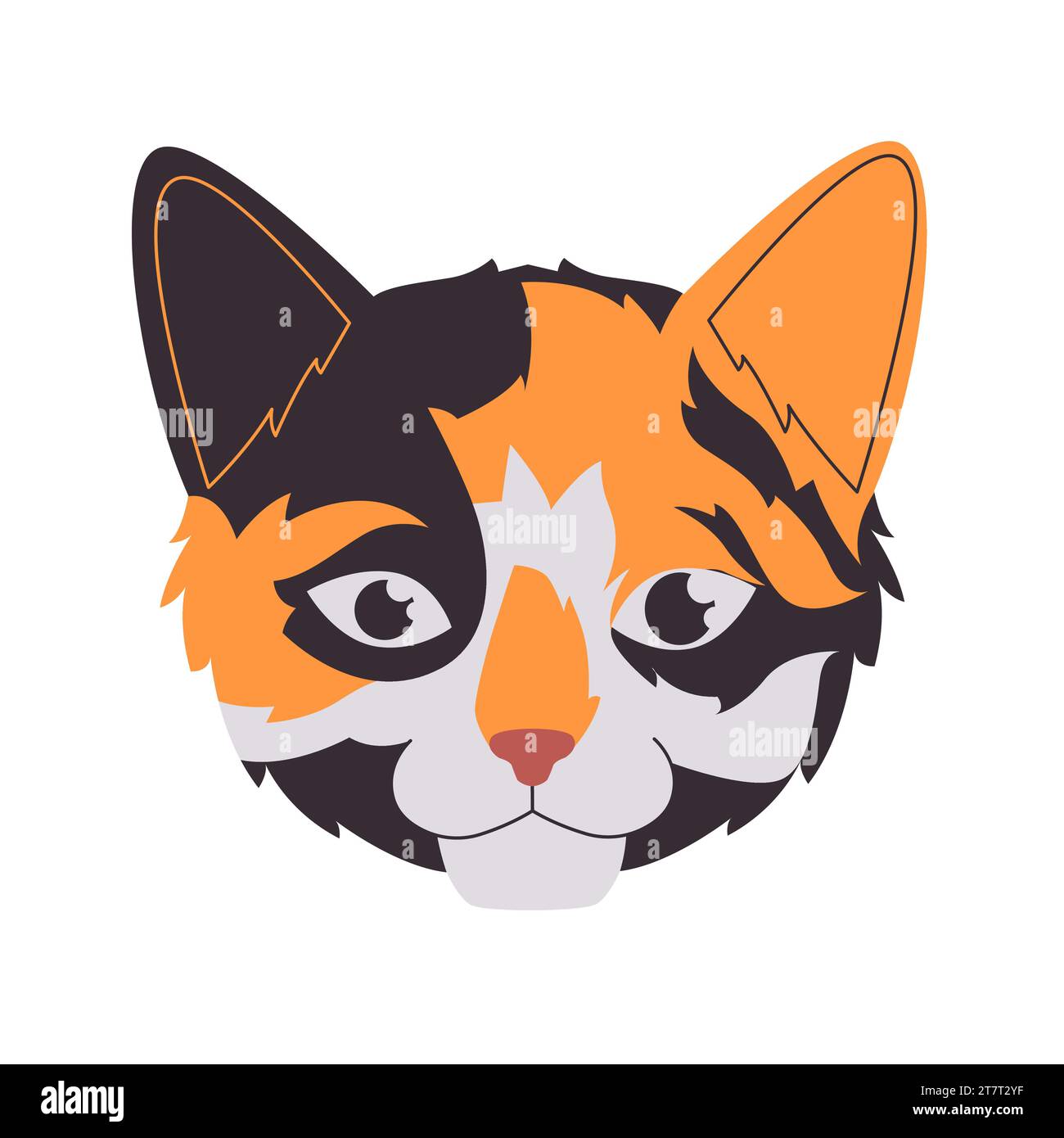 Tricolor Tabby Cat Stock Vector Images Alamy tricolor-tabby-cat-stock-vector-images-alamy