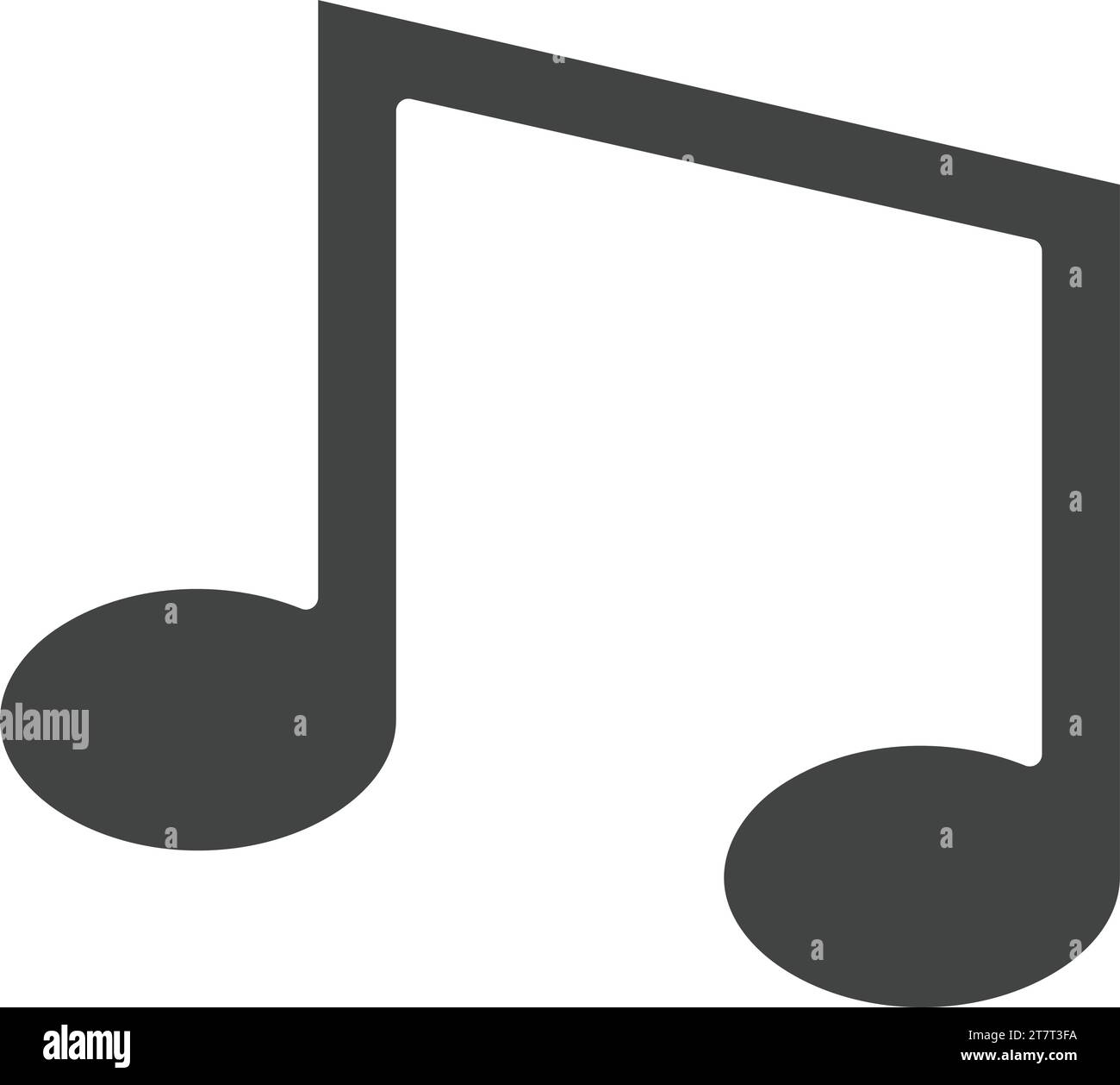Music Notes icon vector image Stock Vector Image & Art Alamy