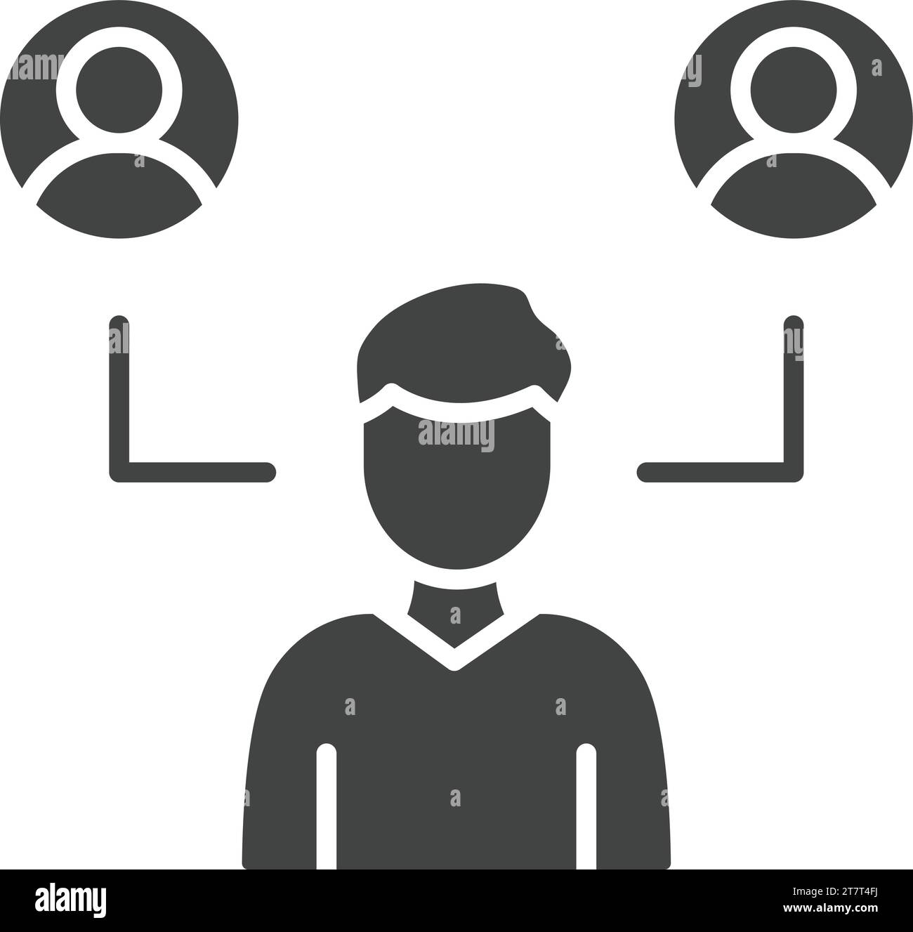 Out Source icon vector image. Stock Vector
