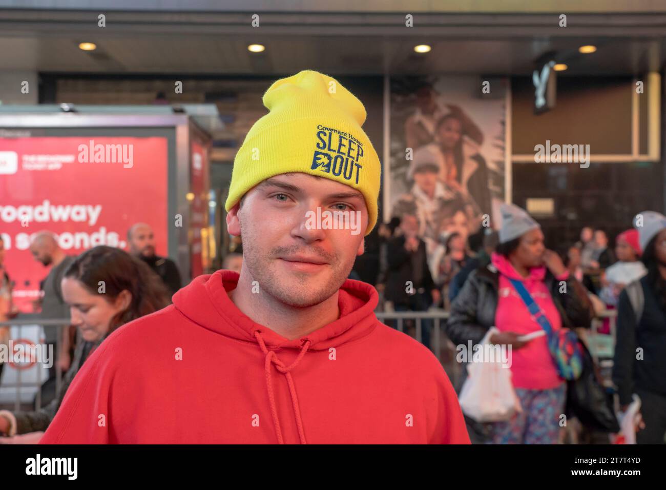 New York, United States. 16th Nov, 2023. Colton Ryan attends a Covenant