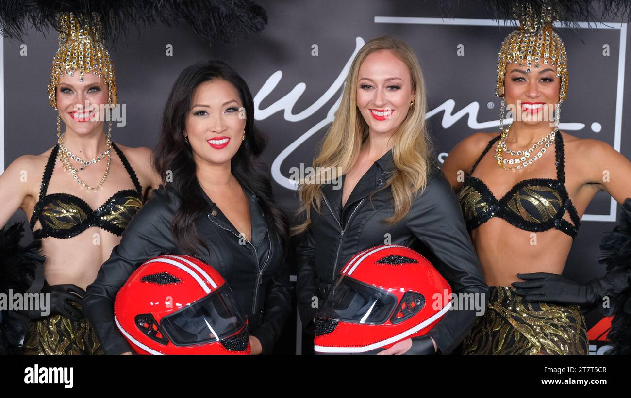 Las Vegas, NV, USA. 15th Nov, 2023. Wynn show girls during the 2023 F1