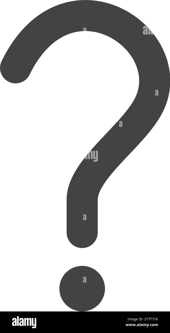 Question Mark icon vector image Stock Vector Image & Art - Alamy