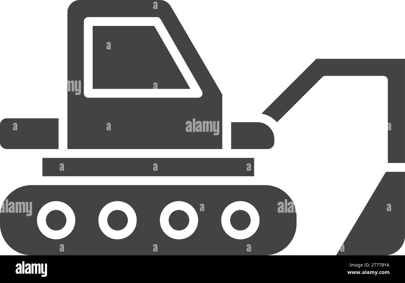 Agriculture tractor icon Black and White Stock Photos & Images - Alamy