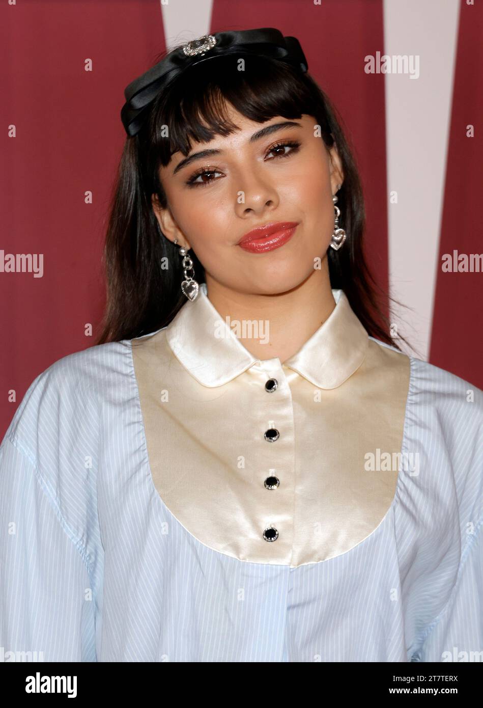 Los Angeles, Ca. 16th Nov, 2023. Xochitl Gomez at the Netflix World Premiere of May December at the Academy Museum in Los Angeles, California on November 16, 2023. Credit: Faye Sadou/Media Punch/Alamy Live News Stock Photo