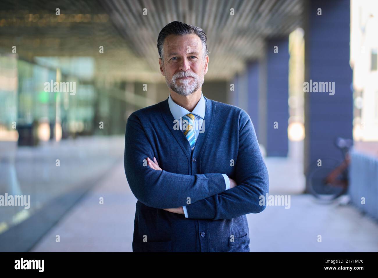 Arms crossed business man hi-res stock photography and images - Alamy