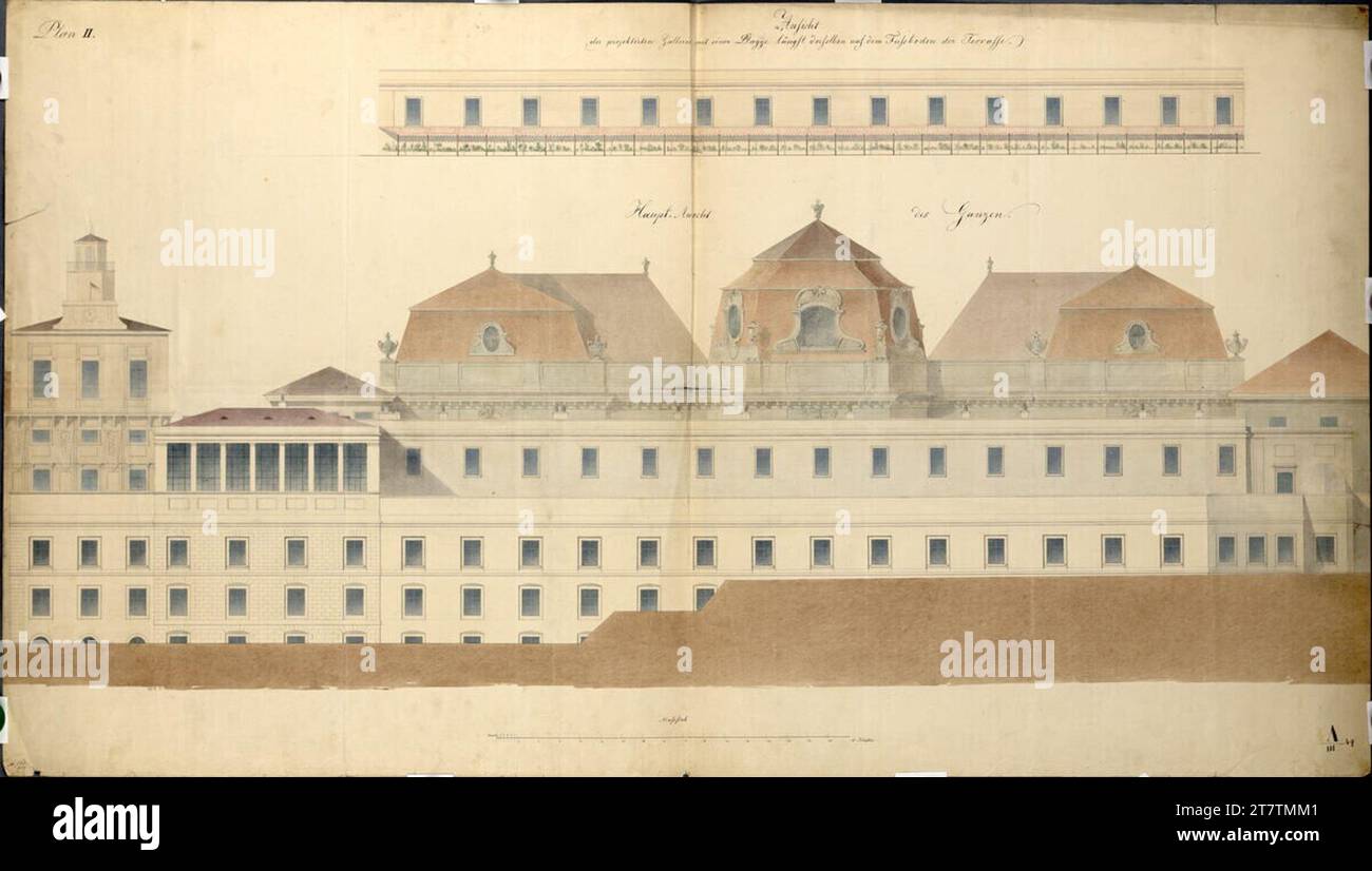 Ludwig Gabriel von Remy (Architekt in) Vienna I, Hofburg, Augustinian ...