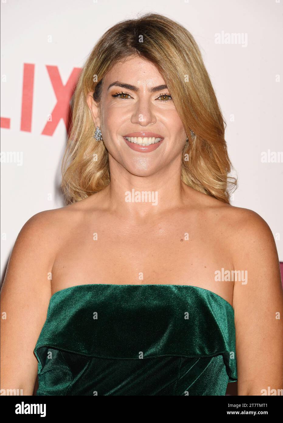 LOS ANGELES, CALIFORNIA - NOVEMBER 16: Lee Broda attends the Los Angeles premiere of Netflix's 'May December' at Academy Museum of Motion Pictures on Stock Photo