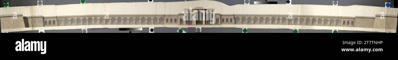 Johann Aman (Architekt in) Vienna I, Hofburg, Outer Burgtor, Project ...
