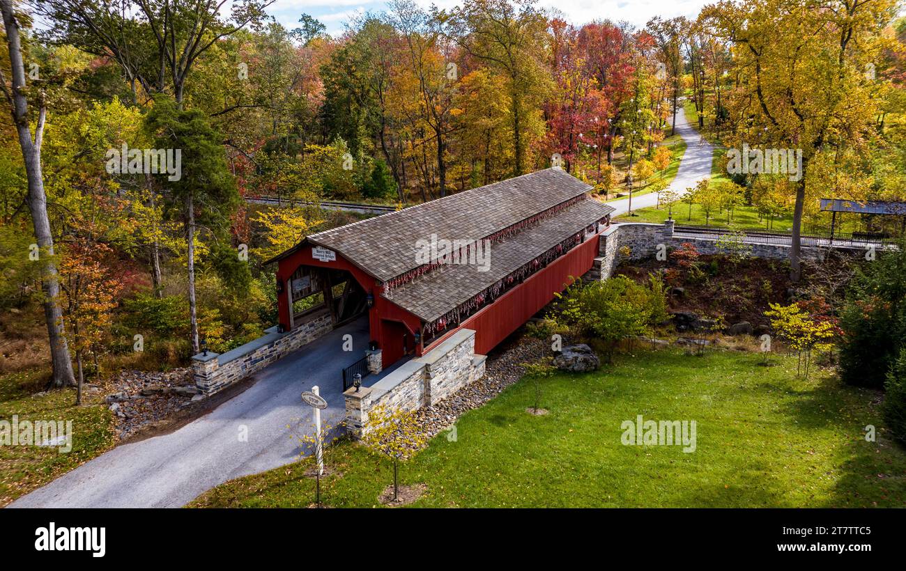 Pennsylvania truss bridge hi-res stock photography and images - Alamy