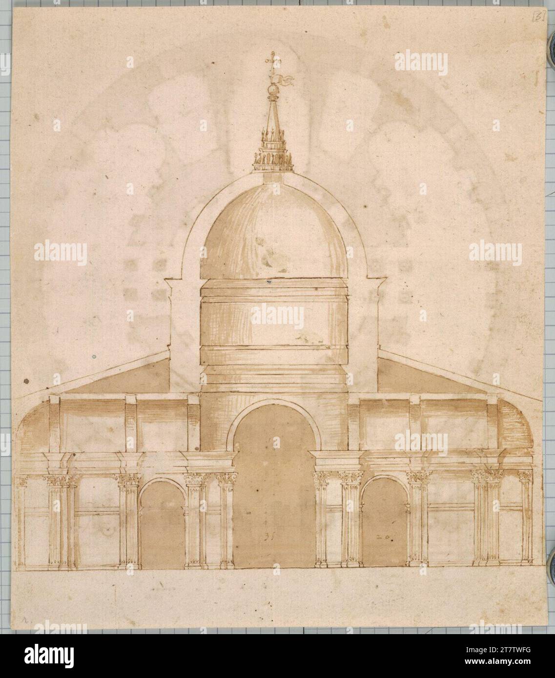 Jacopo Sansovino (Architekt in) Roma, San Giovanni dei Fiorentini ...