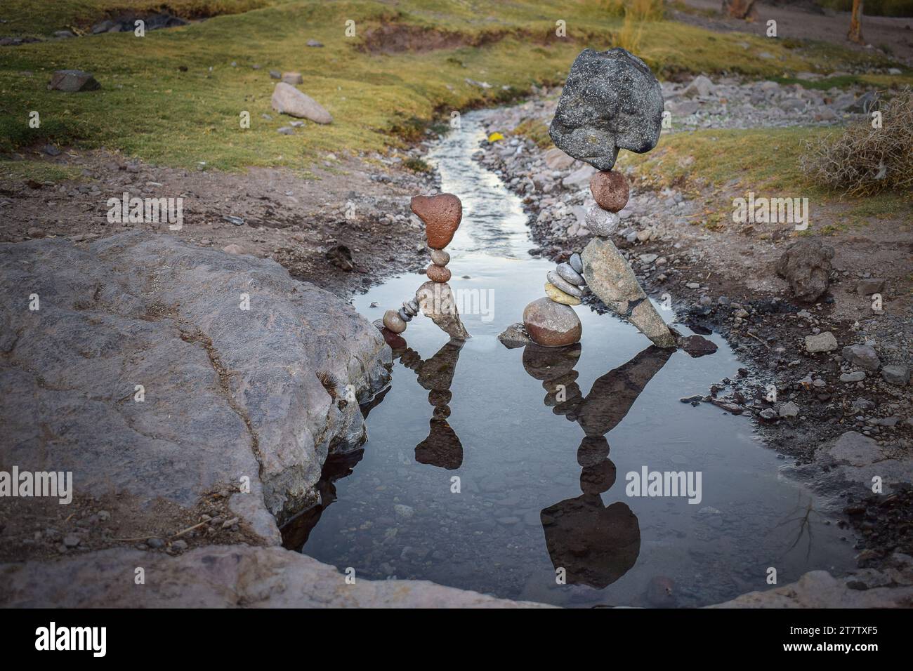 Balanced manner hi-res stock photography and images - Alamy