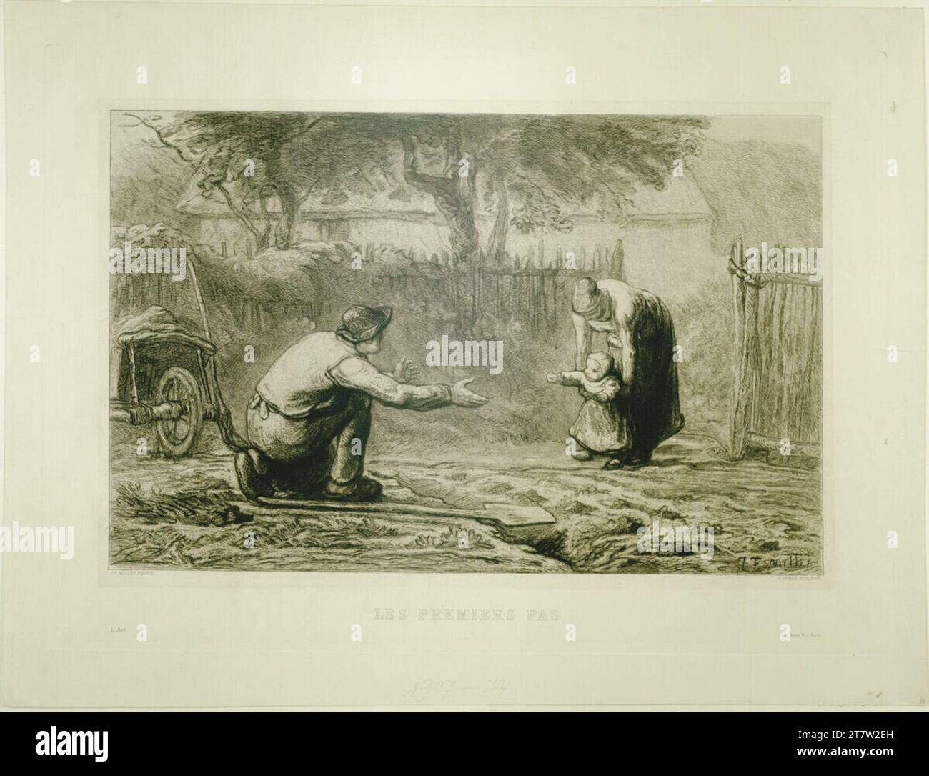 Millet, first steps hires stock photography and images Alamy