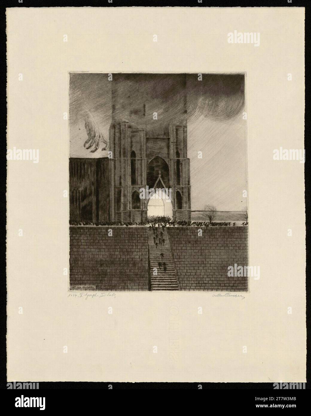 Arthur Paunzen Fantasies about Beethoven symphonies V. Symphony, 1st