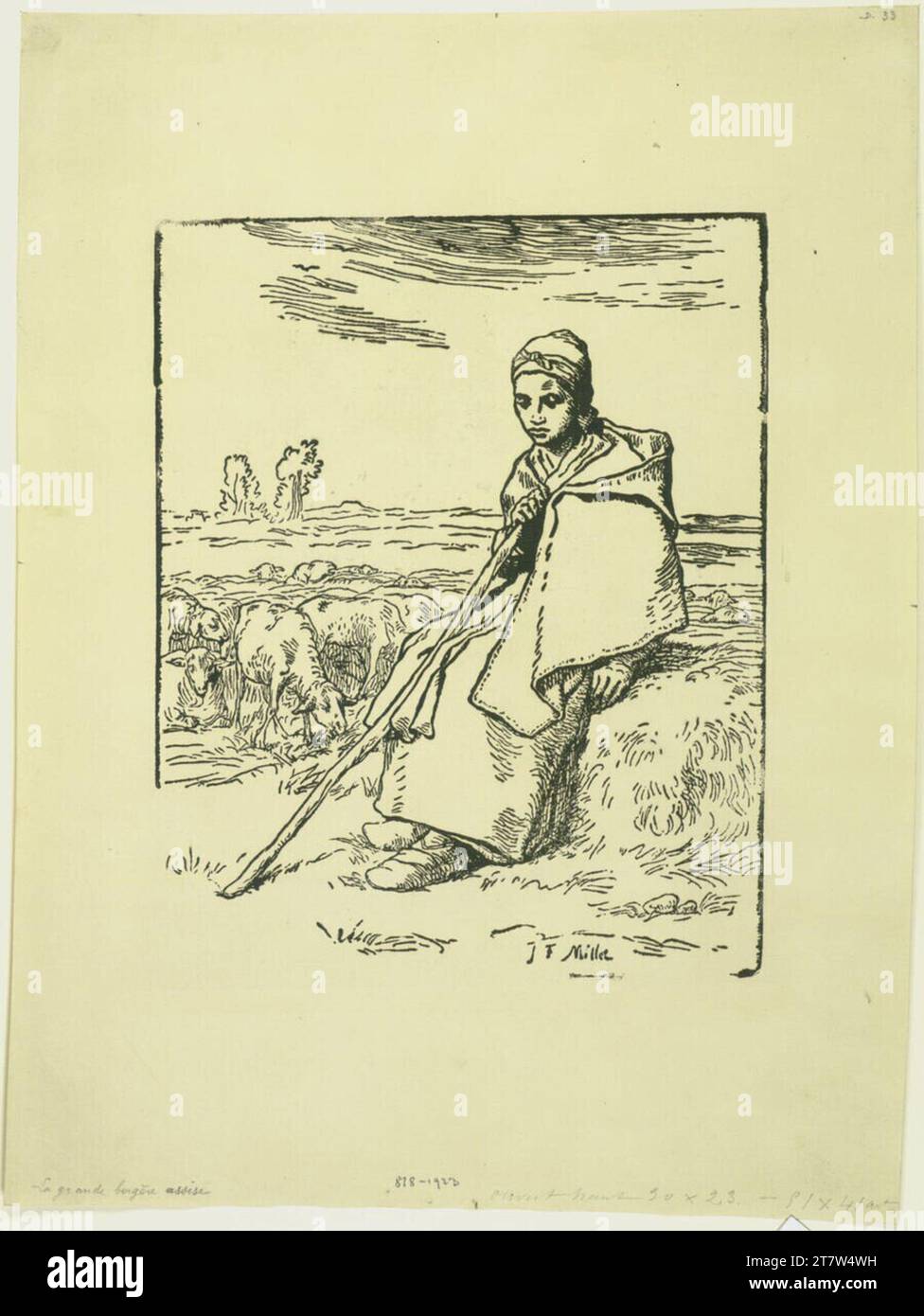 Large shepherdess hi-res stock photography and images - Alamy