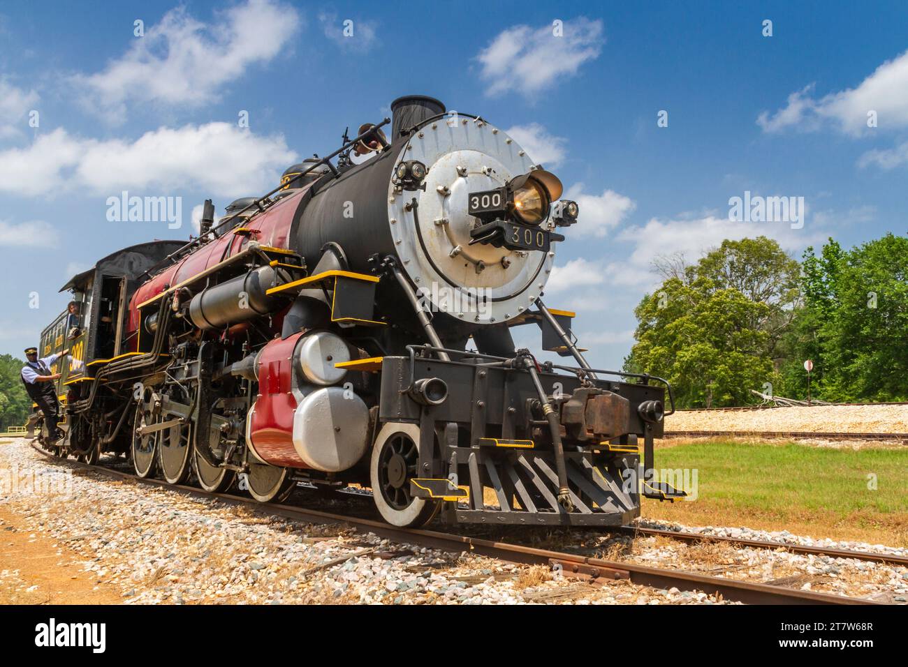 Turnaround tracks for the 1917 Baldwin "Pershing" steam engine