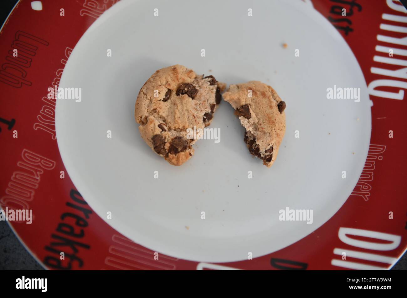 Split Cooky Stock Photo