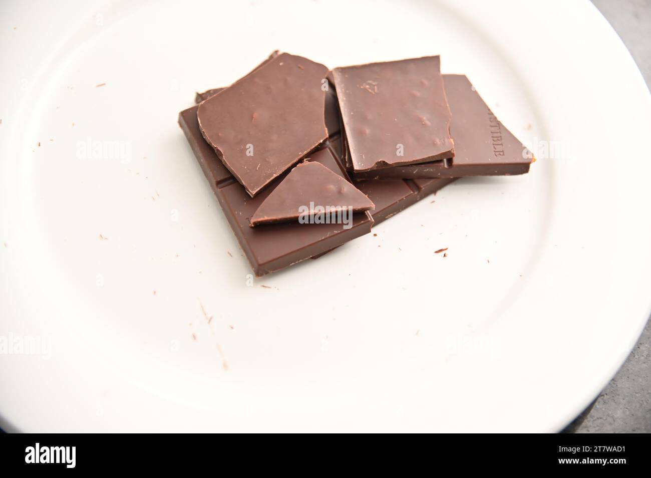 Chocoholic Stock Photo