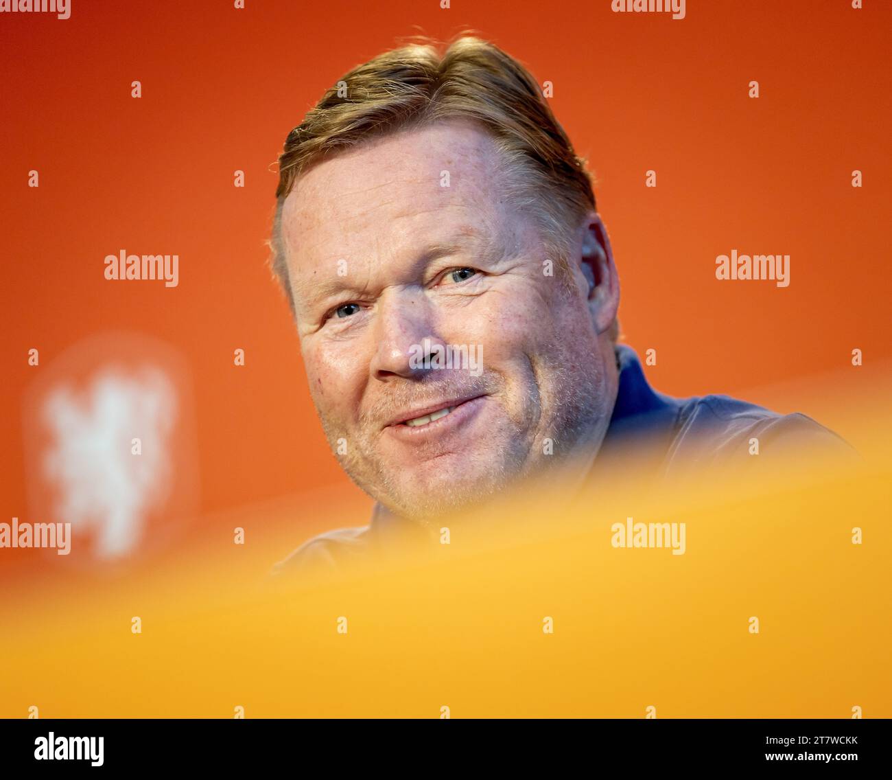 ZEIST National coach Ronald Koeman during a press conference of the