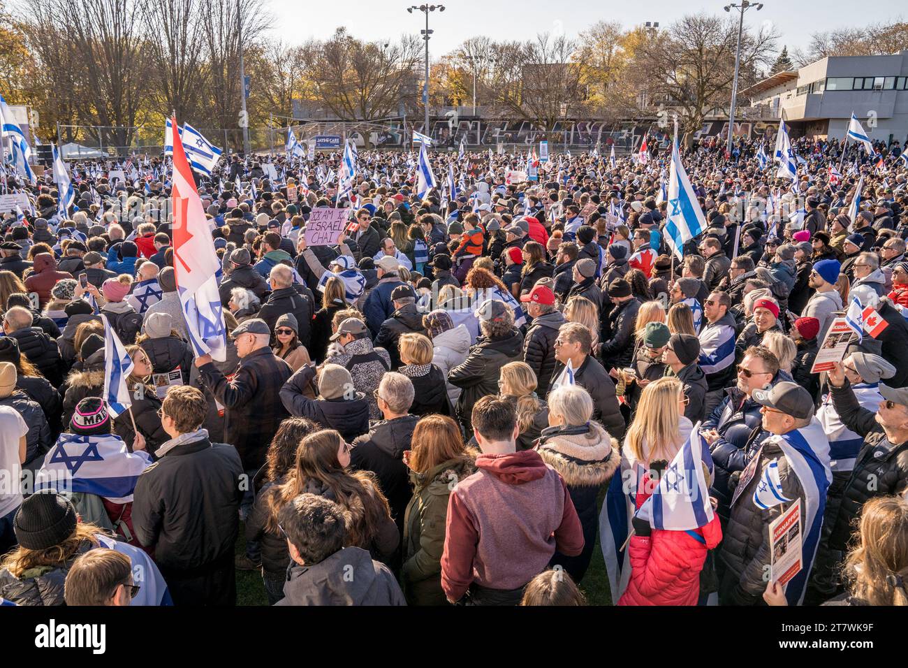 The UJA (United Jewish Appeal) Solidarity Rally For The Hostages At ...