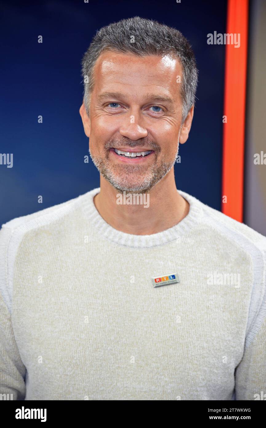 Wayne Carpendale beim RTL SPENDENMARATHON in dem EMG Studios in Hürth