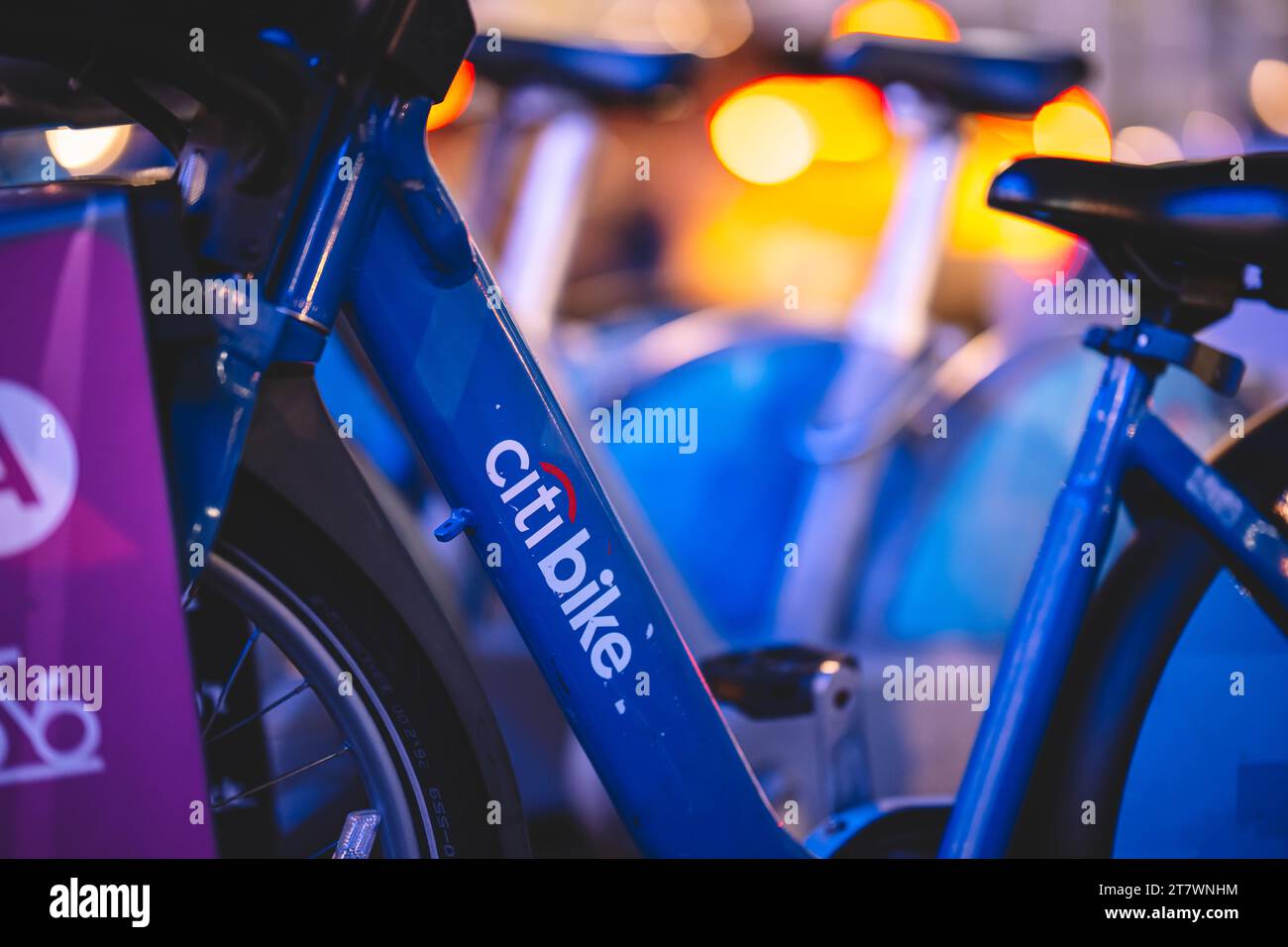 New York City Bike Rentals from CityBike Stock Photo Alamy