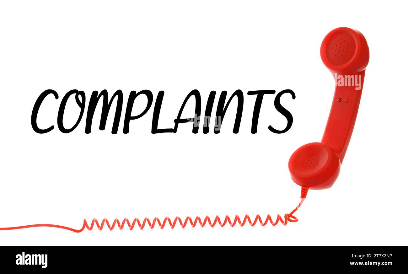 Complaints word Cut Out Stock Images & Pictures Alamy