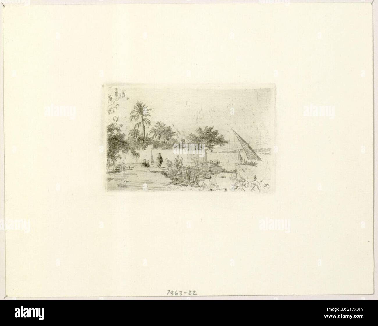 Hermann Heller Luxor. etching Stock Photo - Alamy