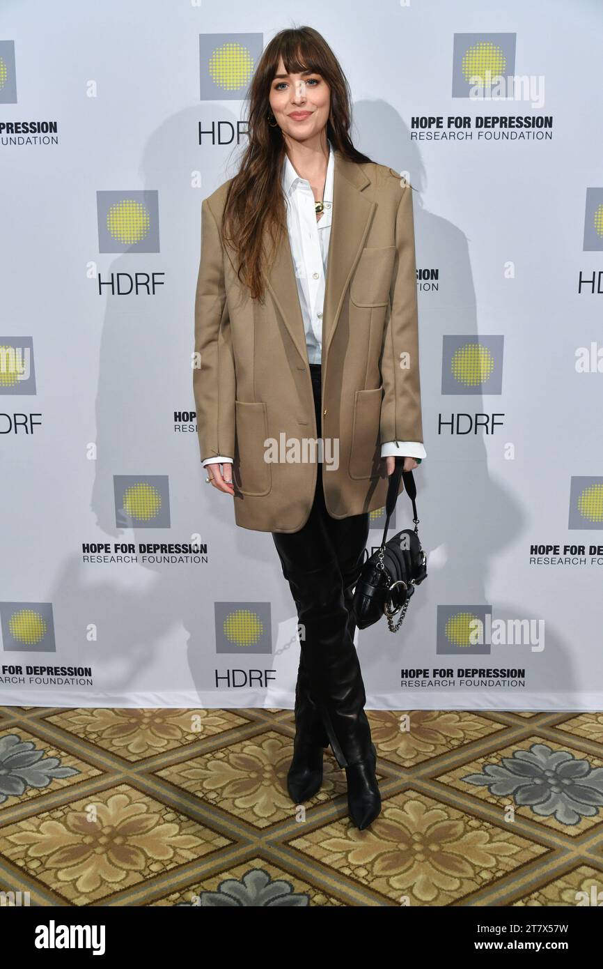 Dakota Johnson attends the 17th Annual HOPE Luncheon Seminar Honoring