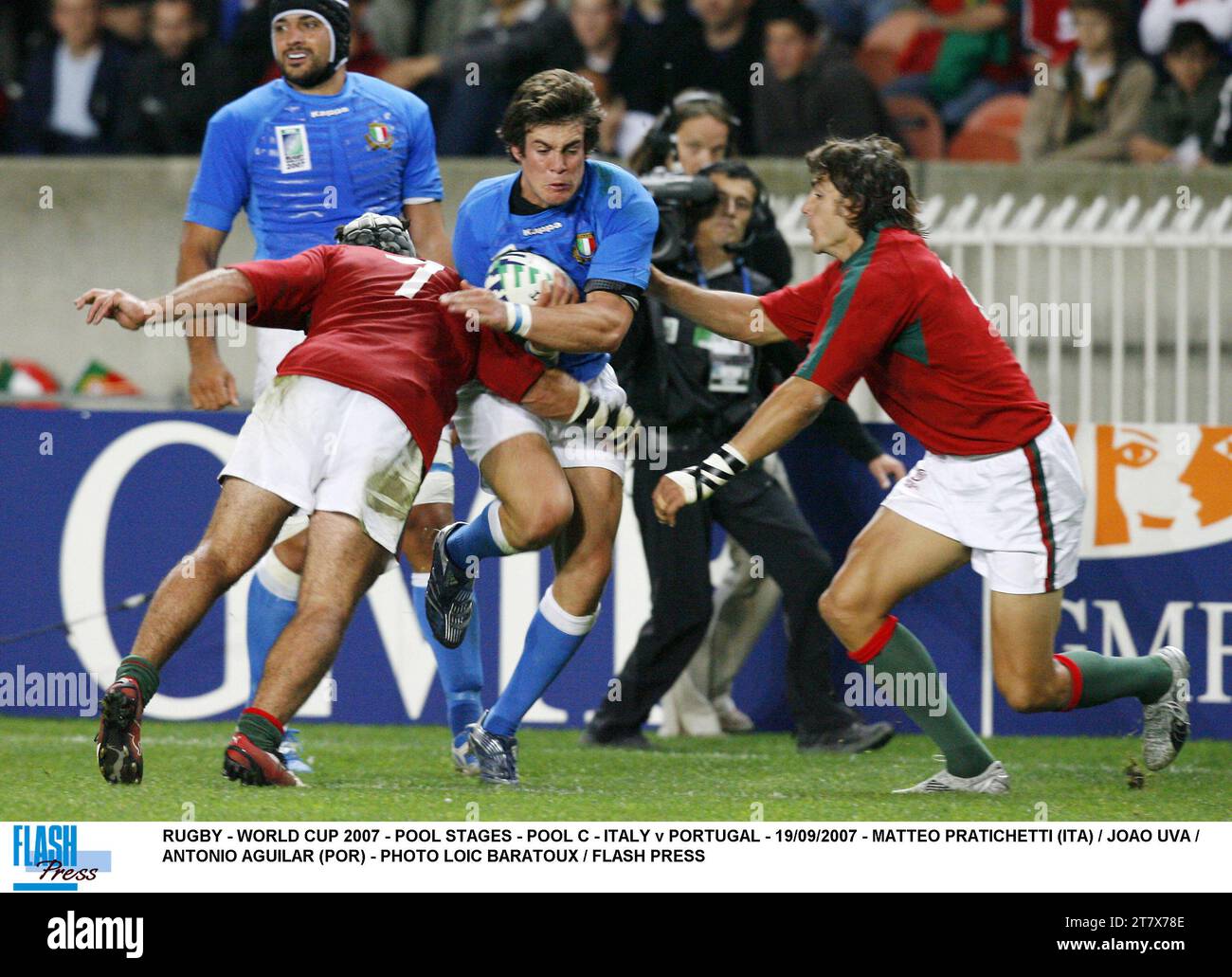 RUGBY - WORLD CUP 2007 - POOL STAGES - POOL C - ITALY v PORTUGAL - 19 ...