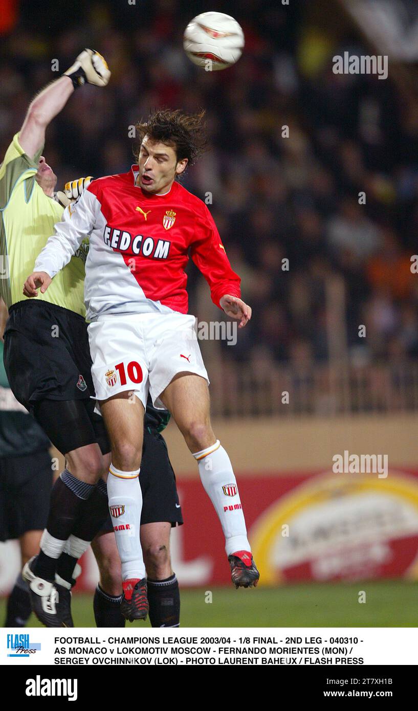 Maillot Monaco Morientes No Match Worn Issue Shirt Jersey