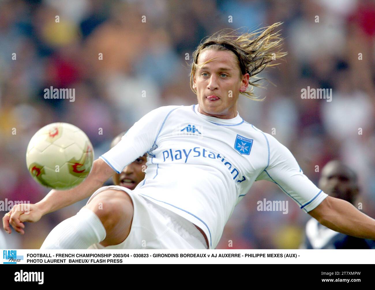 Carte Collector Philippe Mexes Rookie AJ Auxerre, Onze Mondial 2000