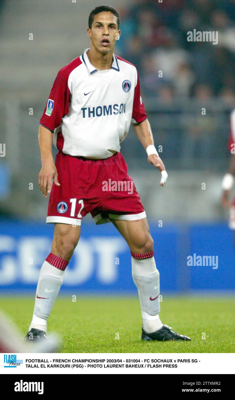 EL KARKOURI PSG PARIS SAINT GERMAIN image sticker FOOT 2003 PANINI