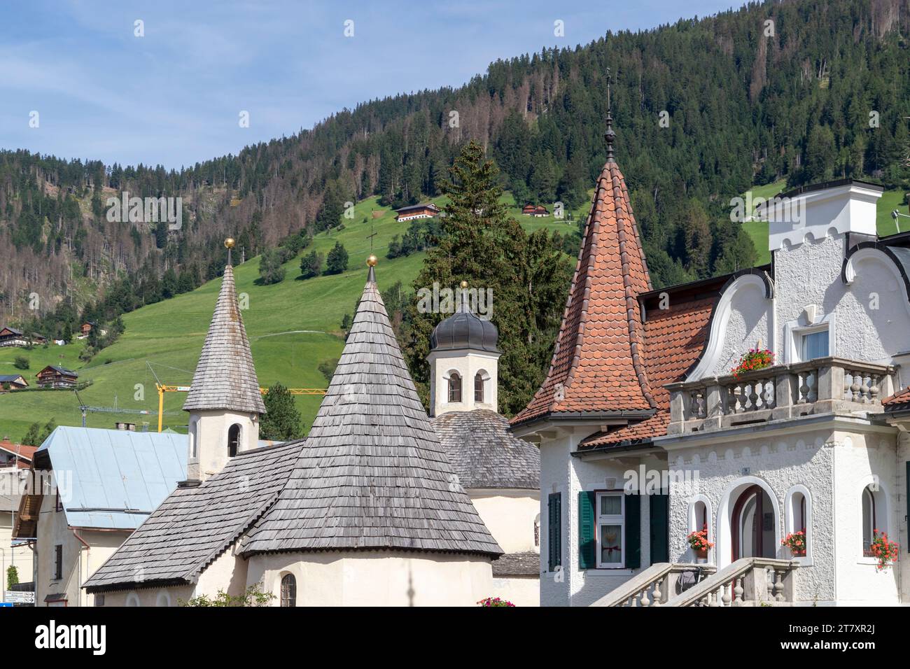 San Candido, Alta Pusteria, Bolzano district, Sudtirol (South Tyrol), Italy, Europe Stock Photo