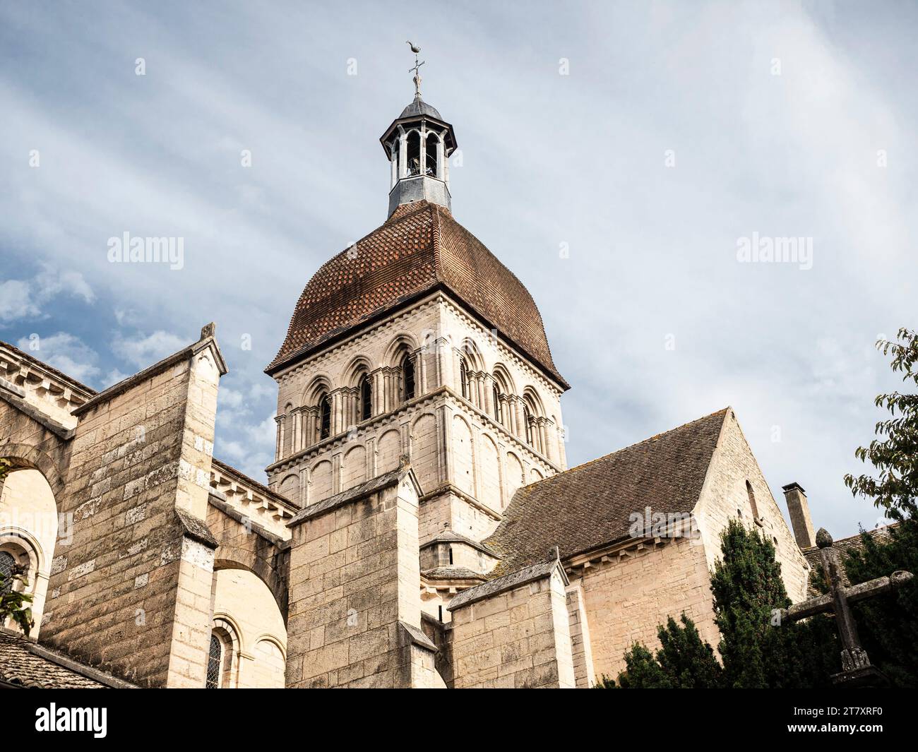 Basilica Notre Dame, Beaune, Cote d'Or, Burgundy, France, Europe Stock Photo