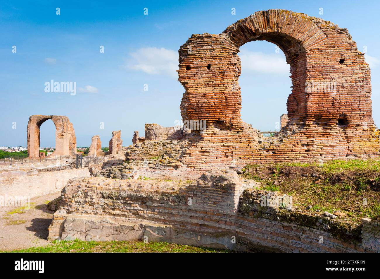 Roman Villa of Quintilii, Appian Way, Rome, Latium (Lazio), Italy, Europe Stock Photo