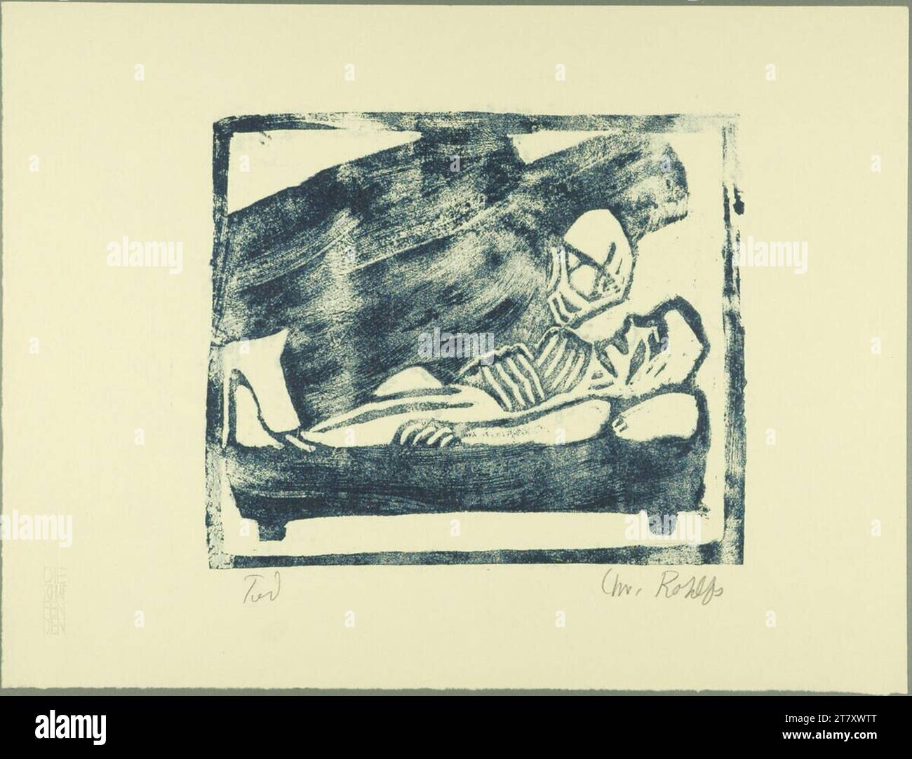 Linocut illustration hi-res stock photography and images - Alamy