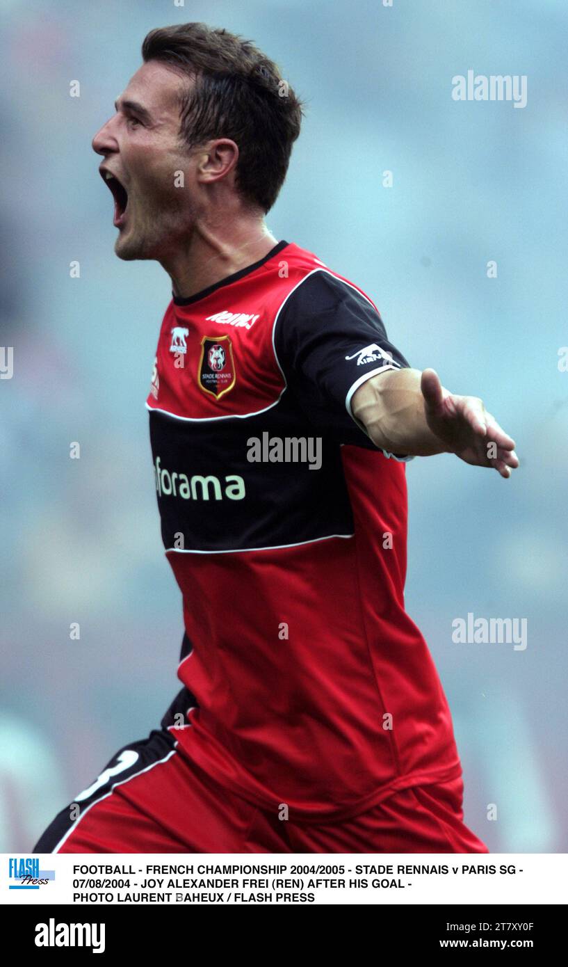 Fiche Joueur Alexander Frei – Stade Rennais – Saison 2005-2006 – AIRNESS – Neuf