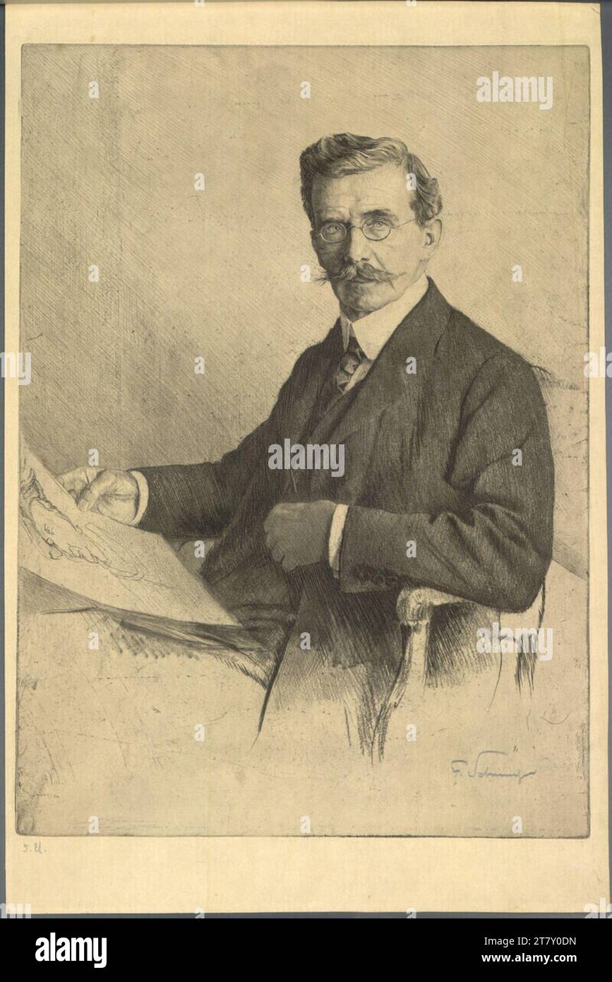 Etching hofrat dr hires stock photography and images Alamy