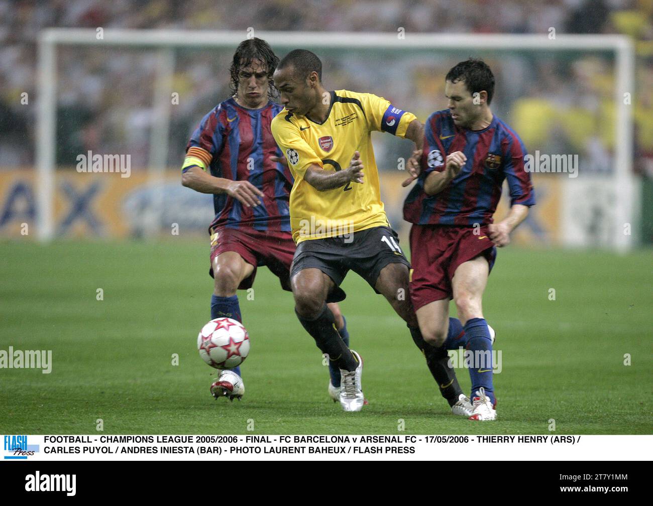 FOOTBALL - CHAMPIONS LEAGUE 2005/2006 - FINAL - FC BARCELONA v ARSENAL