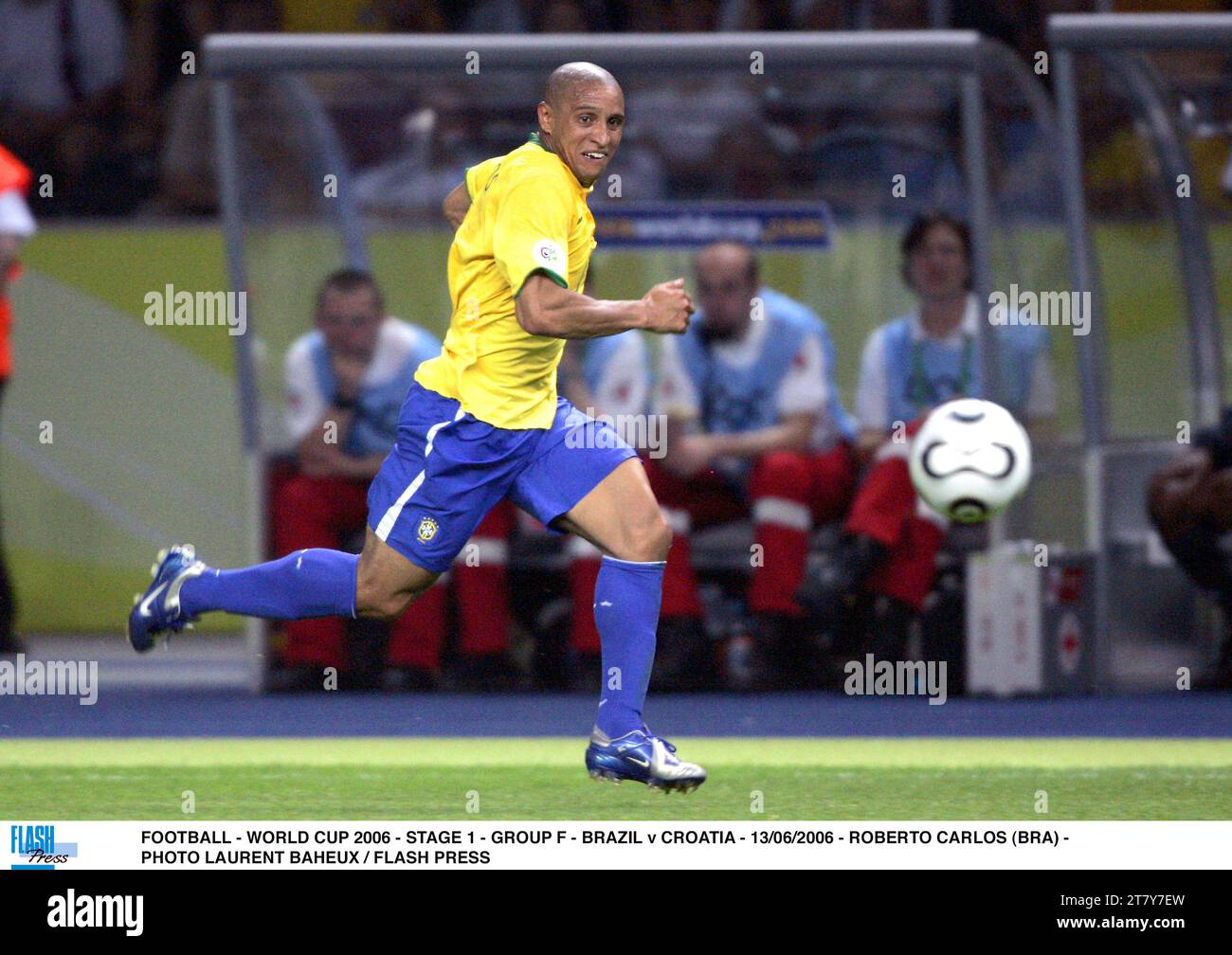 FOOTBALL - WORLD CUP 2006 - STAGE 1 - GROUP F - BRAZIL v CROATIA - 13 ...