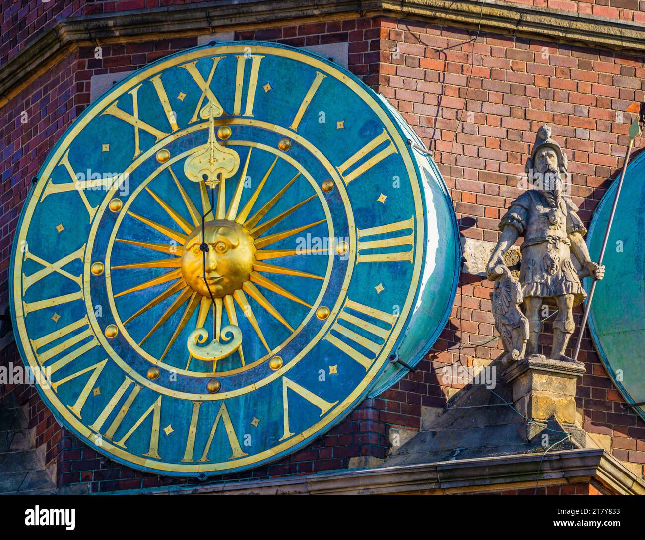 Wroclaw town hall clock tower hi-res stock photography and images - Alamy