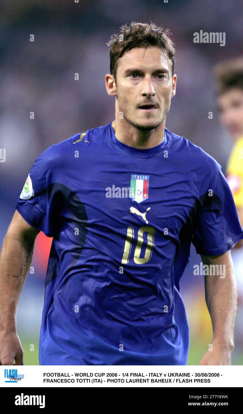 Kit de maillot de foot rétro de l'équipe d'Italie de Francesco