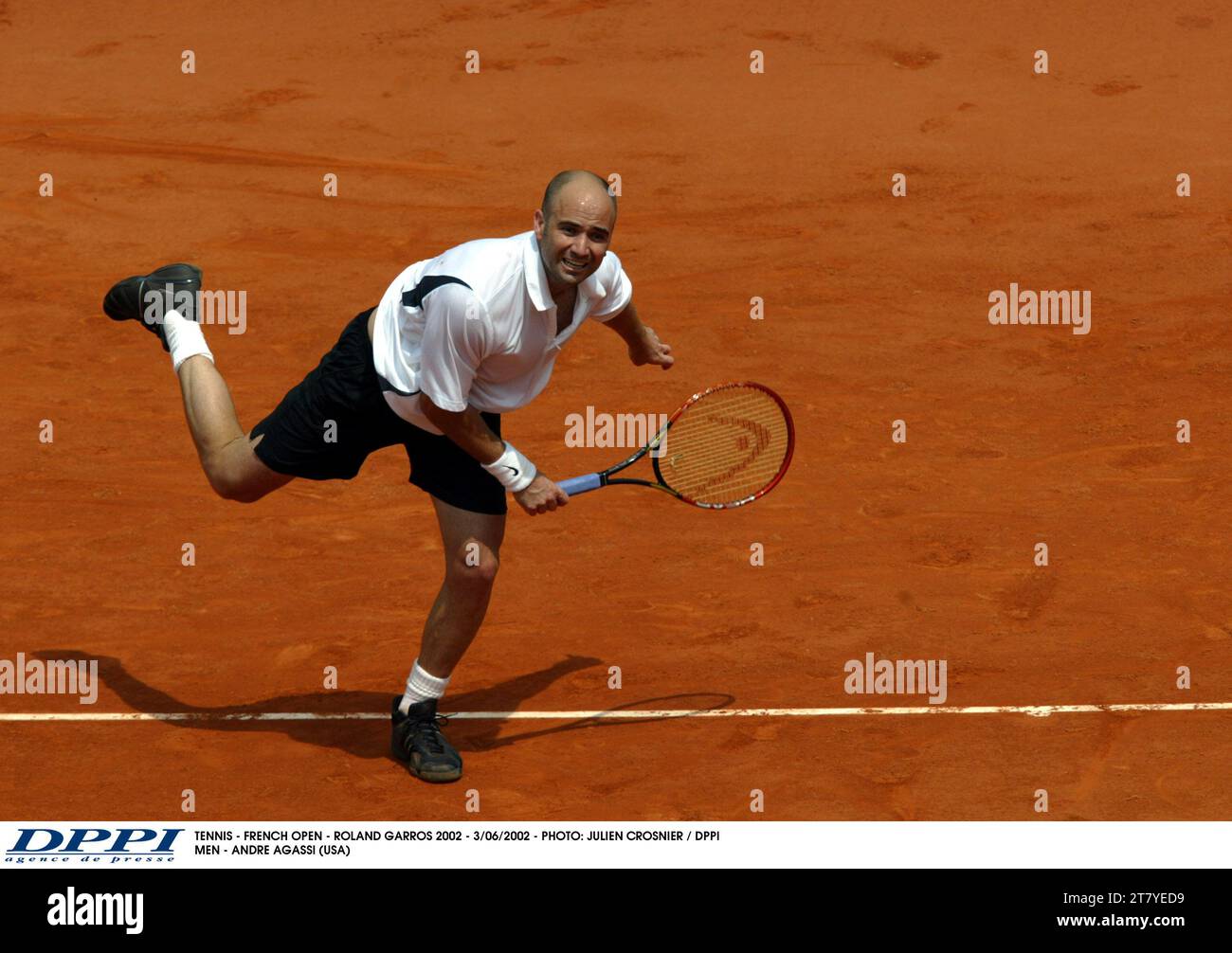 TENNIS FRENCH OPEN ROLAND GARROS 2002 3/06/2002 PHOTO LAURENT