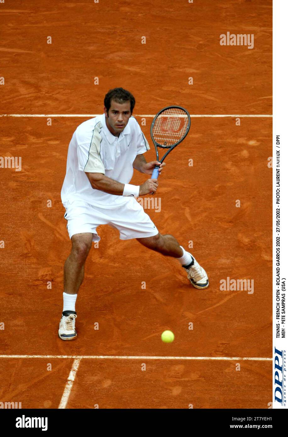 TENNIS FRENCH OPEN ROLAND GARROS 2002 27/05/2002 PHOTO LAURENT BAHEUX / DPPI MEN PETE
