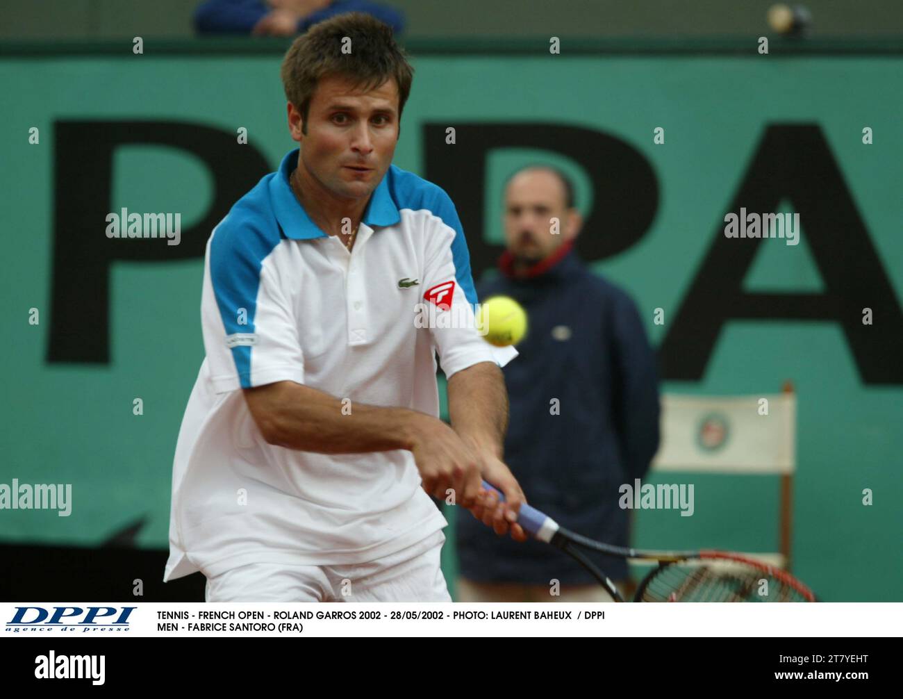 TENNIS FRENCH OPEN ROLAND GARROS 2002 28/05/2002 PHOTO LAURENT